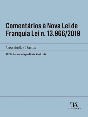 cover image of Comentários à Nova Lei de Franquia